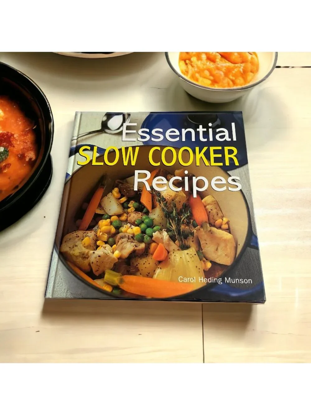 Essential Slow Cooker Recipes Carol Heding Munson Crockpot Cookbook 2002
